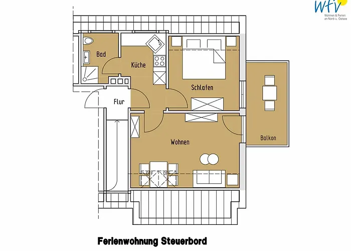Strandhaus - Steuerbord Apartamento